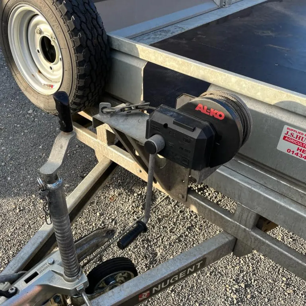 Nugent trailer jockey wheel